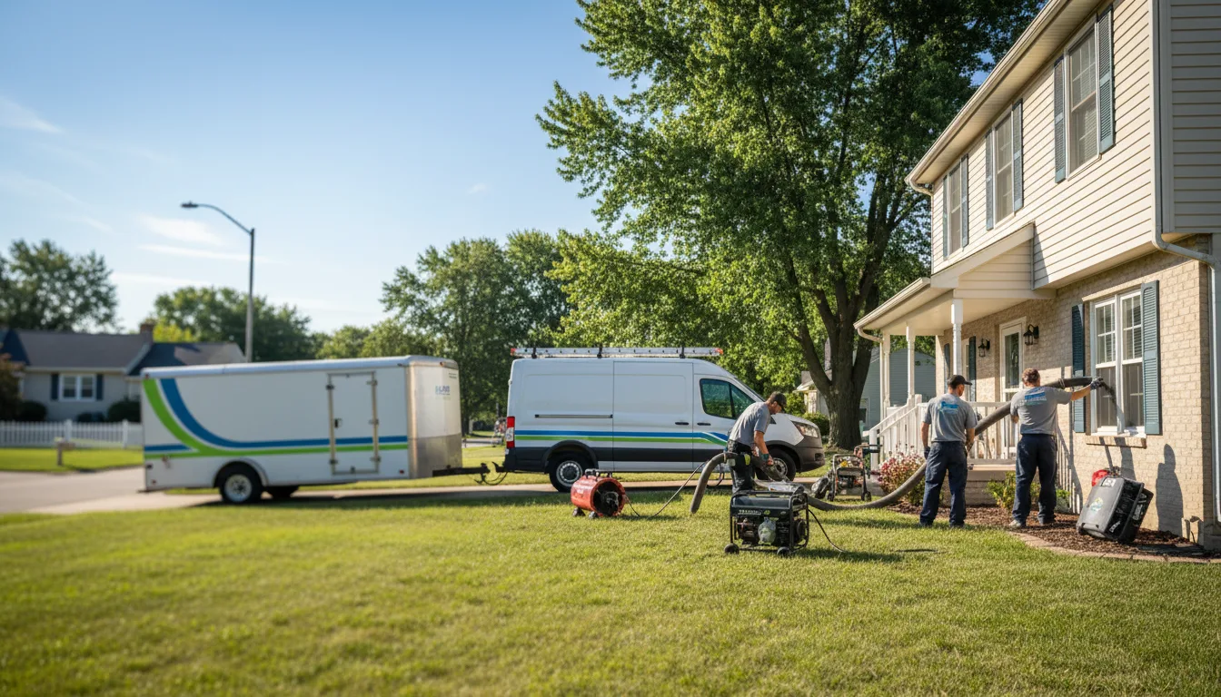 Flooded Basement Restoration And Cleanup With Repair in Bantry, ND near me